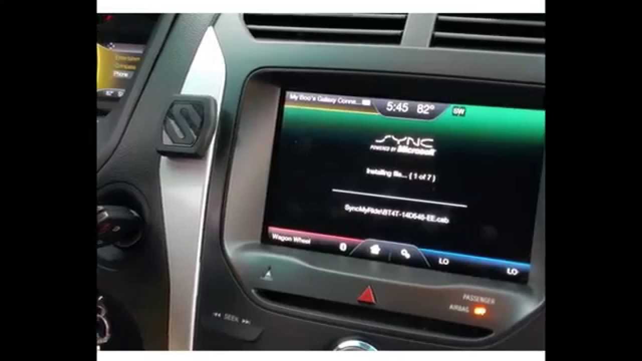 ford sync 2 navigation update